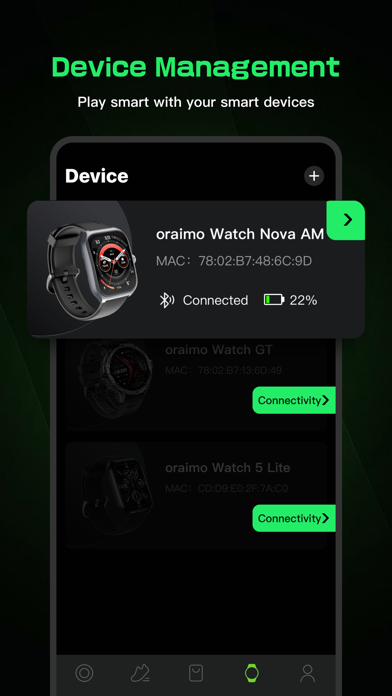 oraimo health app screenshot 3