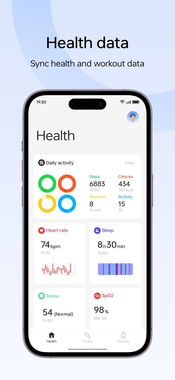 OHealth app screenshot 1