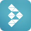 FlagFit app logo — companion app for BLE fitness trackers and smart bands
