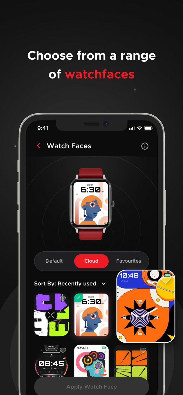 boAt Wearables app screenshot 1