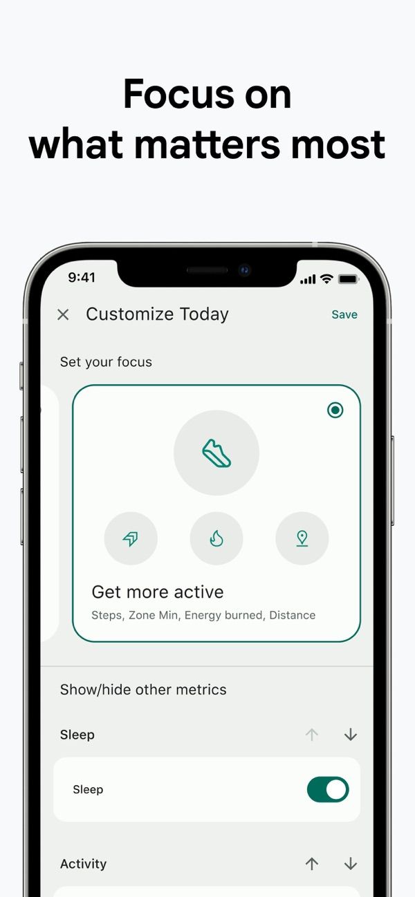 Fitbit app screenshot 2