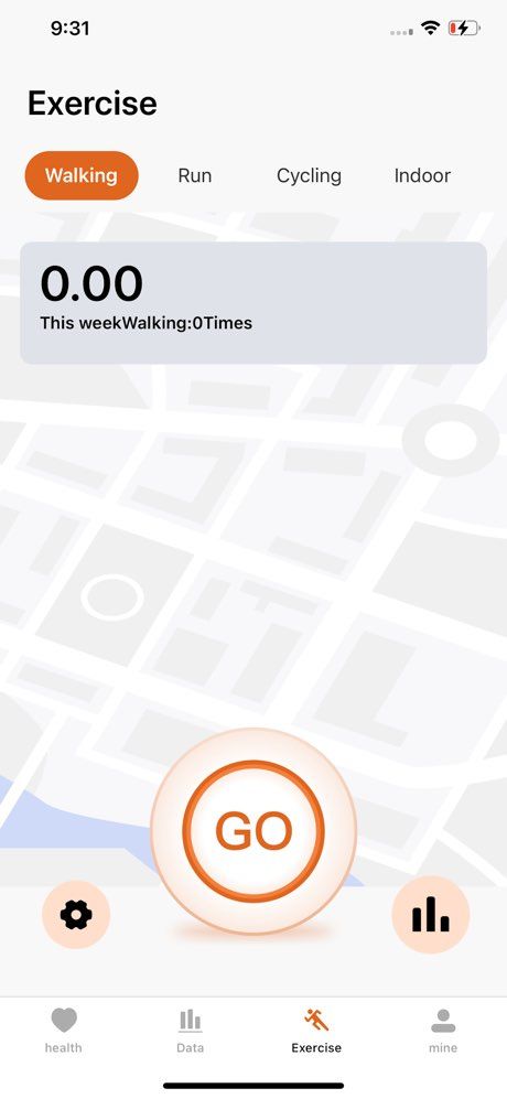 Rexlife app screenshot 3 — health tracking, exercise plans, and smartwatch connectivity