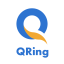 QRing app logo — smart ring companion app for health and fitness tracking