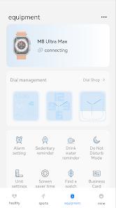 HelloFit Pro app screenshot 3 — smartwatch health tracking and fitness monitoring