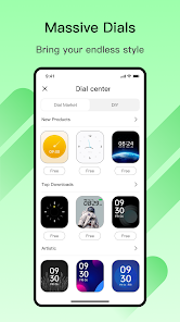 Matuo Fit app screenshot 3 — smartwatch fitness tracking and health monitoring