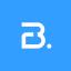 BurnFit app logo — workout log and gym planner for strength training