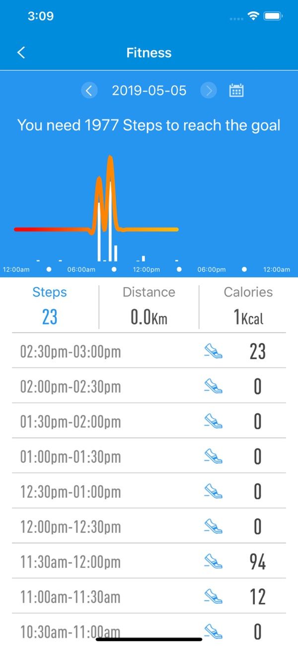 H Band app screenshot 2