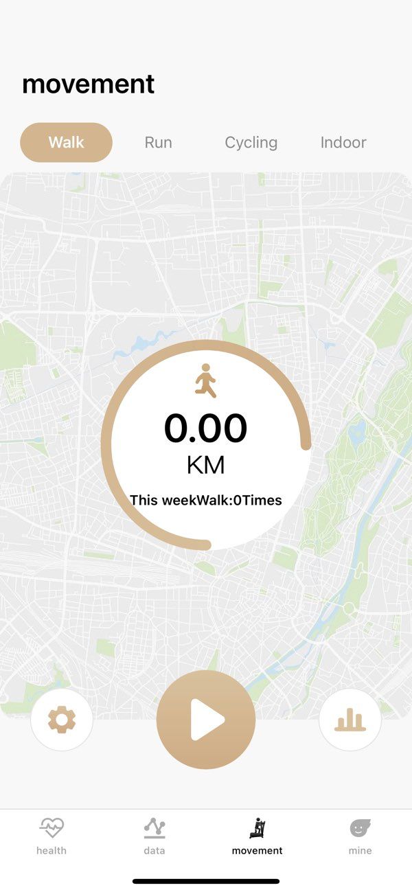 Laxasfit app screenshot 3 — smartwatch health tracking and device management