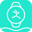 MasWear app logo — companion app for Bluetooth smartwatches and fitness bands