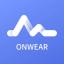 OnWear app logo — companion app for LinWear LW-series sports smartwatches