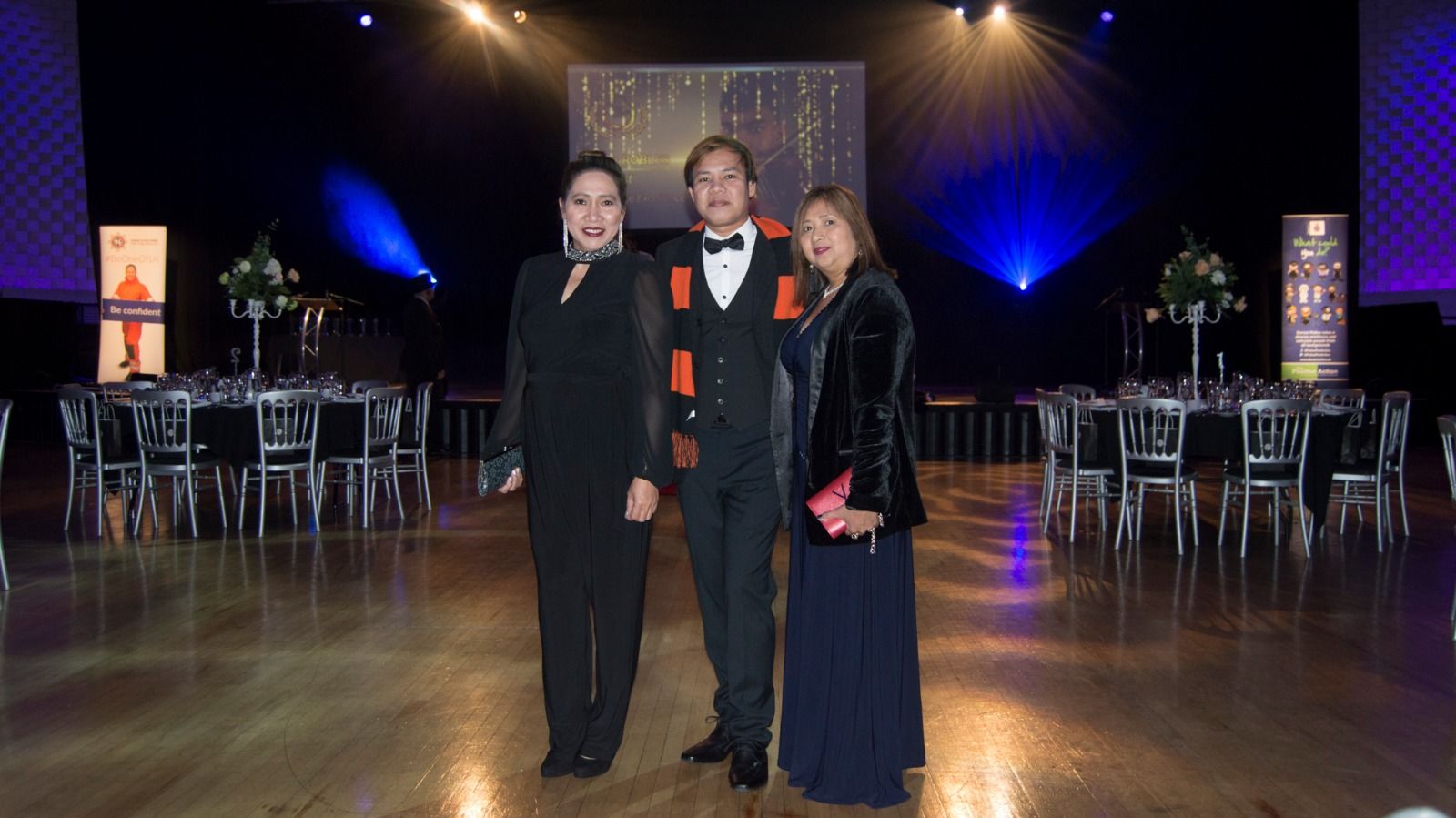 Guests on the ballroom floor