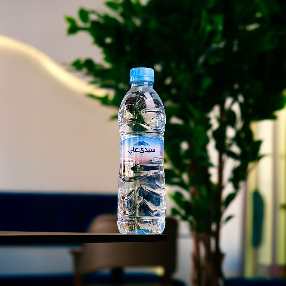 50cl Bottle of Sidi Ali Still Mineral Water at Asador Coffee El Jadida