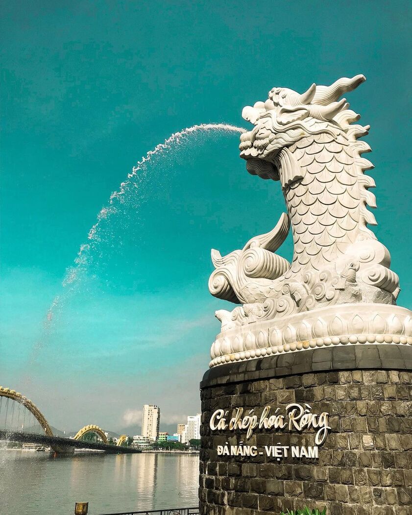 This is story about carp dragon in Da Nang and show me the power
