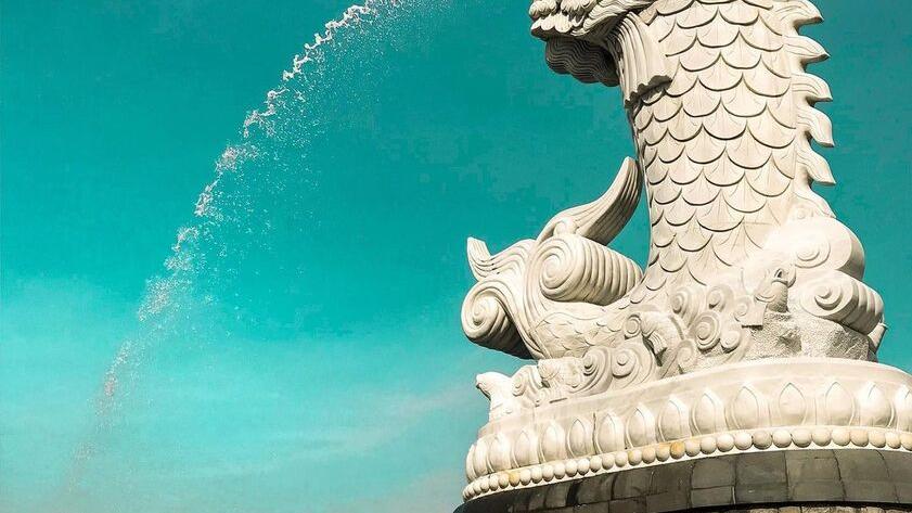 This is story about carp dragon in Da Nang and show me the power