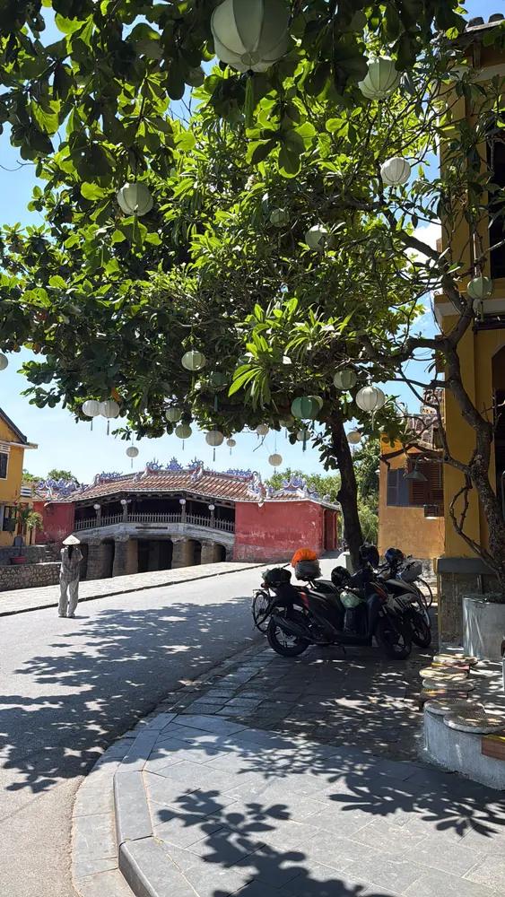 The Japanese Covered Bridge in Hoi An Ancient Town