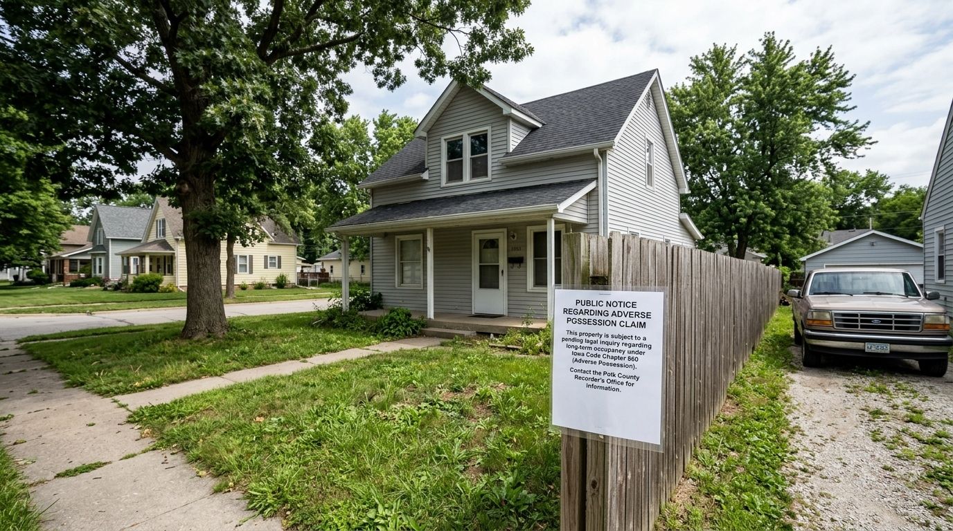 Iowa Squatter’s Rights & Adverse Possession Laws: A Complete Guide