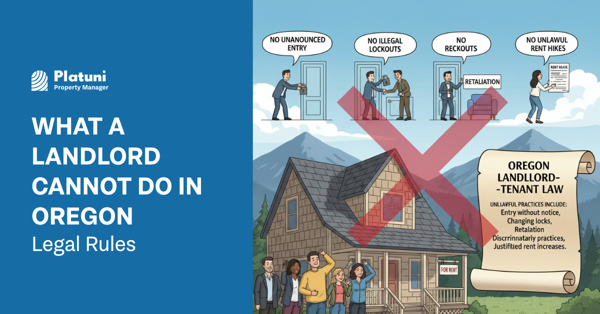 What a Landlord Cannot Do in Oregon: Legal Rules