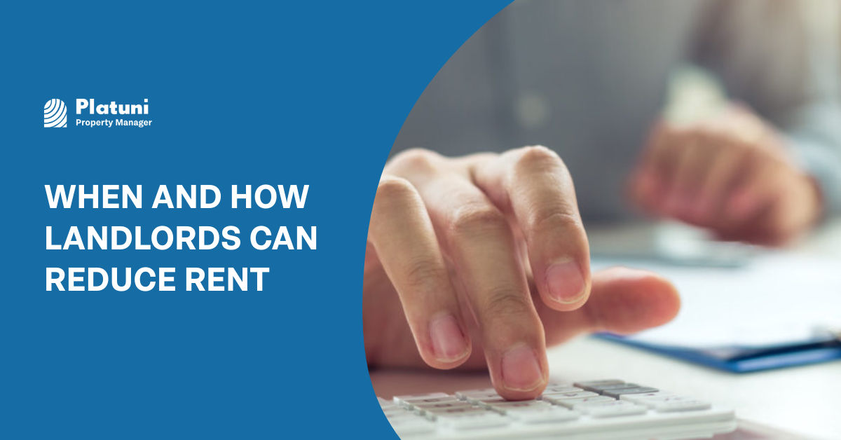 When and How Landlords Can Reduce Rent