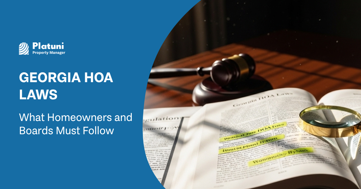 Georgia HOA Laws | What Homeowners and Boards Must Follow