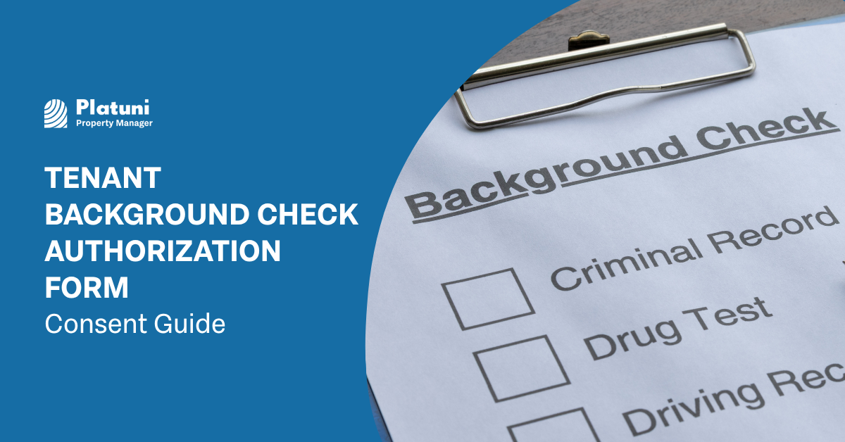 Tenant Background Check Authorization Form | Consent Guide