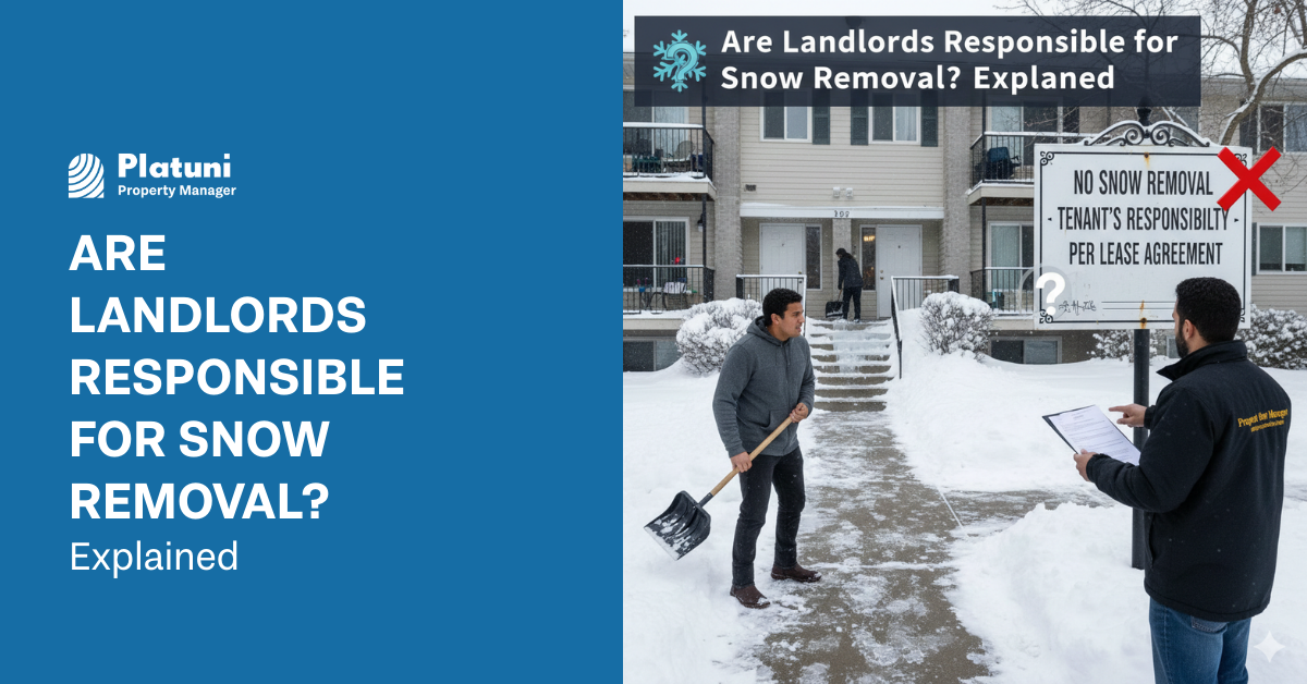 Are Landlords Responsible for Snow Removal? Explained