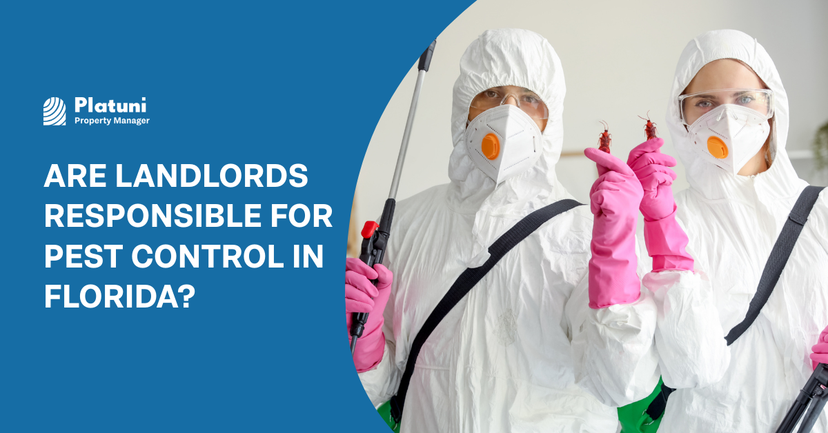Are Landlords Responsible for Pest Control in Florida?
