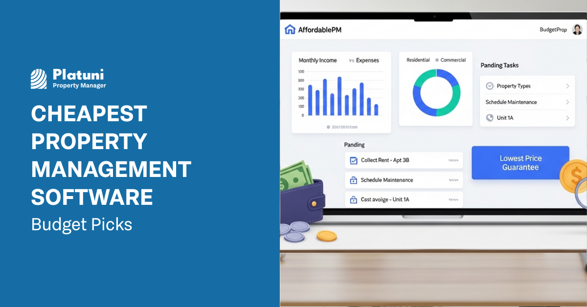 Cheapest Property Management Software | Budget Picks