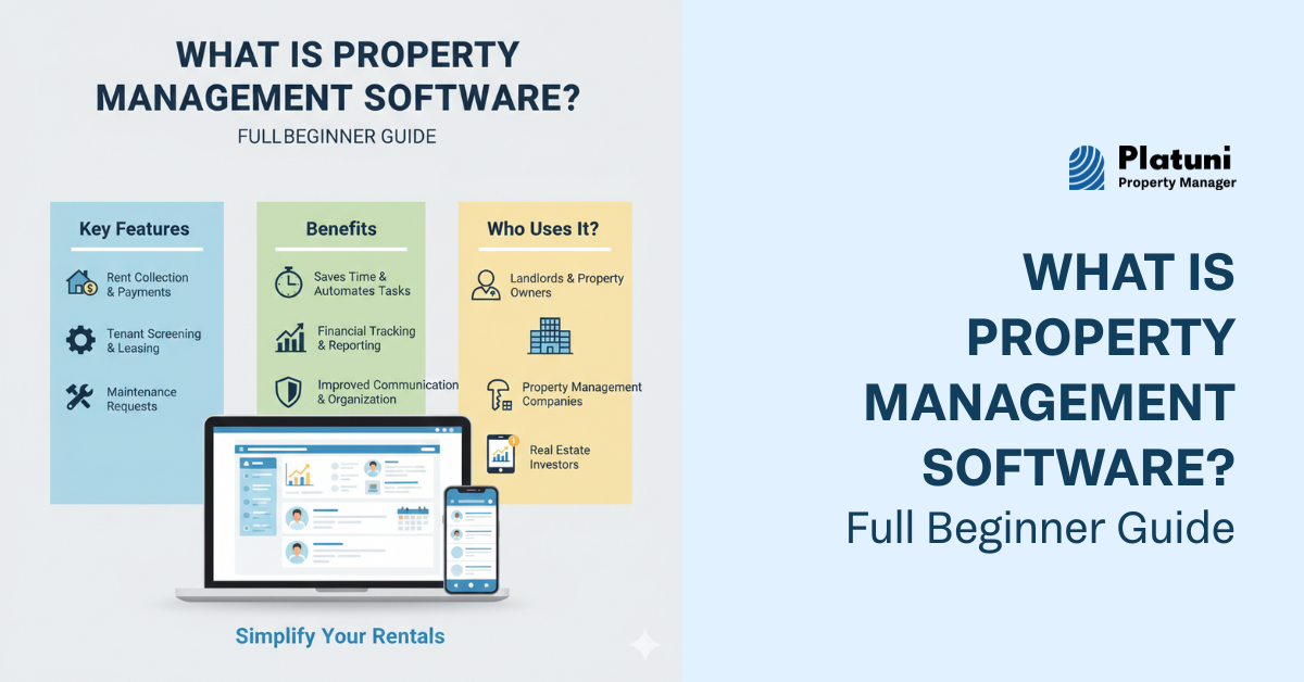 What Is Property Management Software? Full Beginner Guide