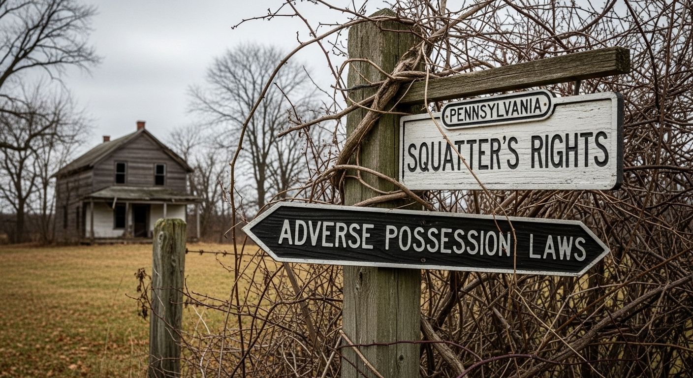 Pennsylvania Squatter's Rights & Adverse Possession Laws
