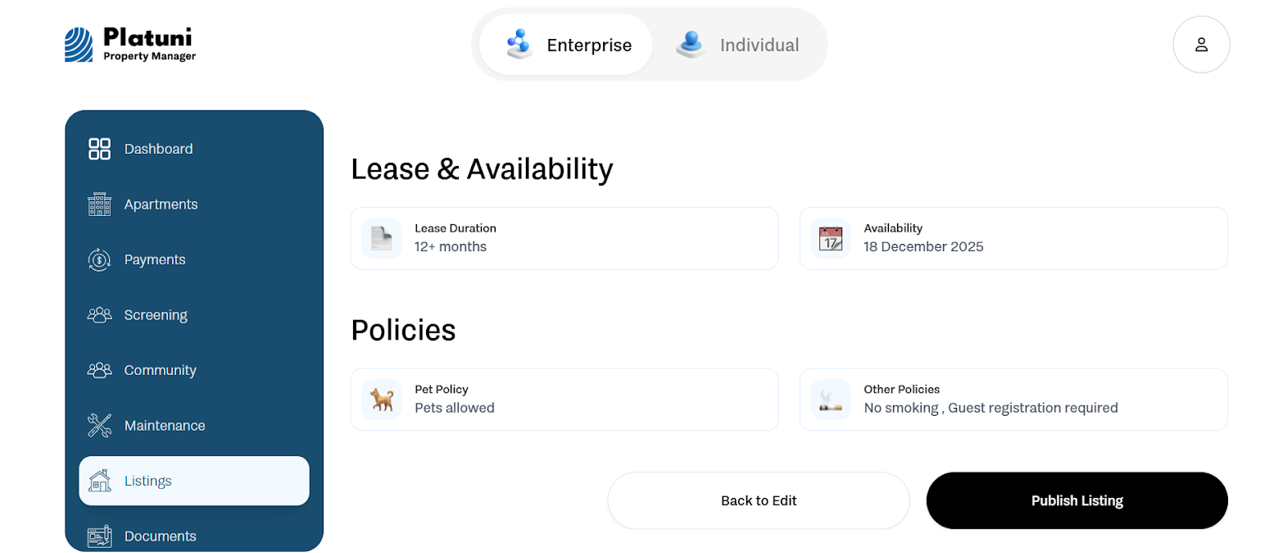 Set Availability Date