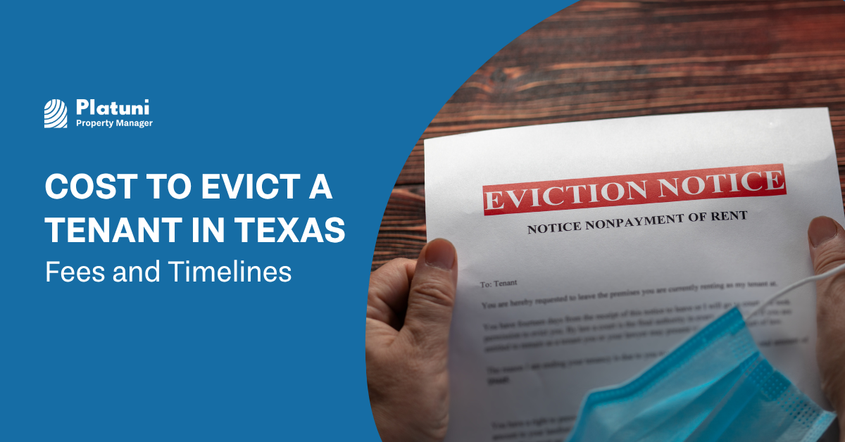 Cost to Evict a Tenant in Texas | Fees and Timelines