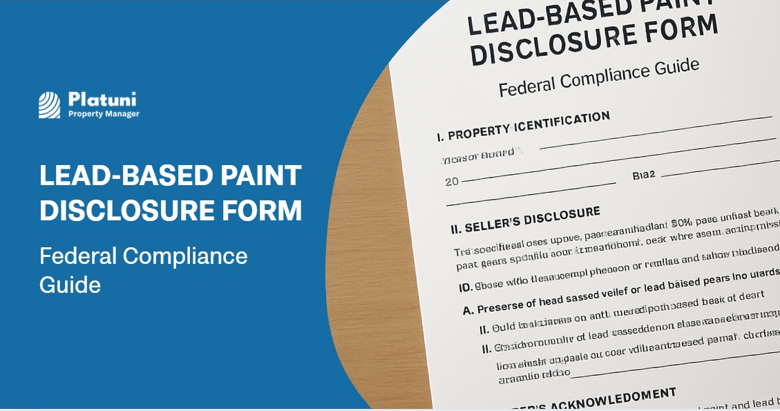 Lead-Based Paint Disclosure Form | Federal Compliance Guide