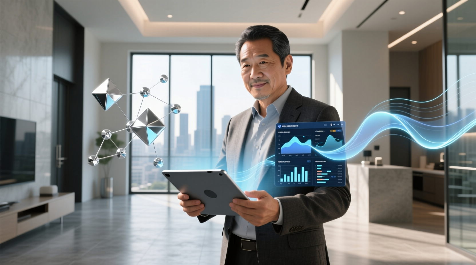 property manager using property management software