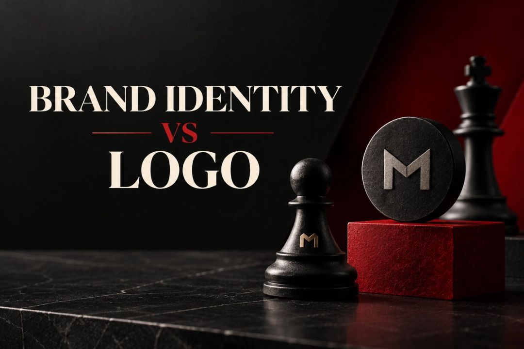 Brand Identity vs Logo: What’s Actually Different?