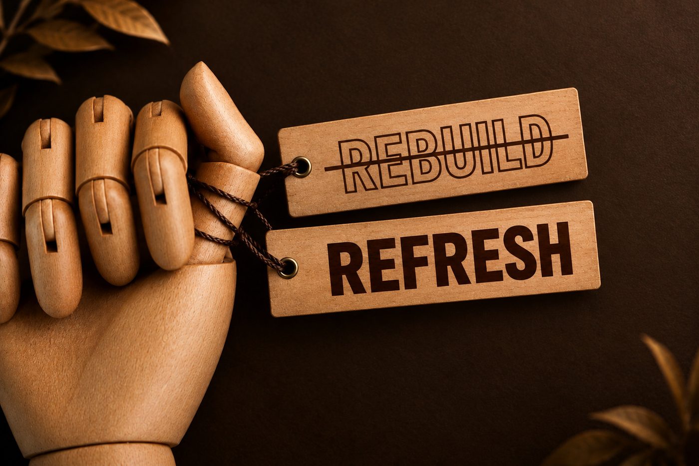 Signs Your Brand Needs a Refresh, Not a Rebuild