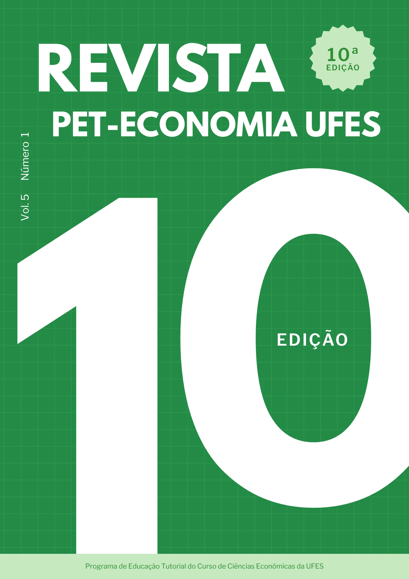 Capa — V. 5 N. 1 (2025): Edição Comemorativa