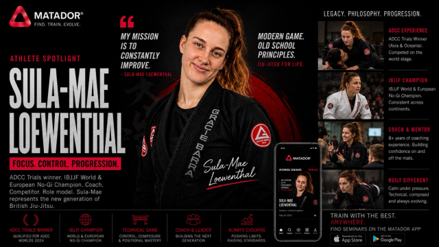 Sula-Mae Loewenthal BJJ athlete spotlight featured on Matador
