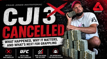 CJI 3 has been cancelled. Explore why Craig Jones Invitational 3 was called off, the impact on UFC BJJ and ADCC, and what it means for the future of professional grappling.