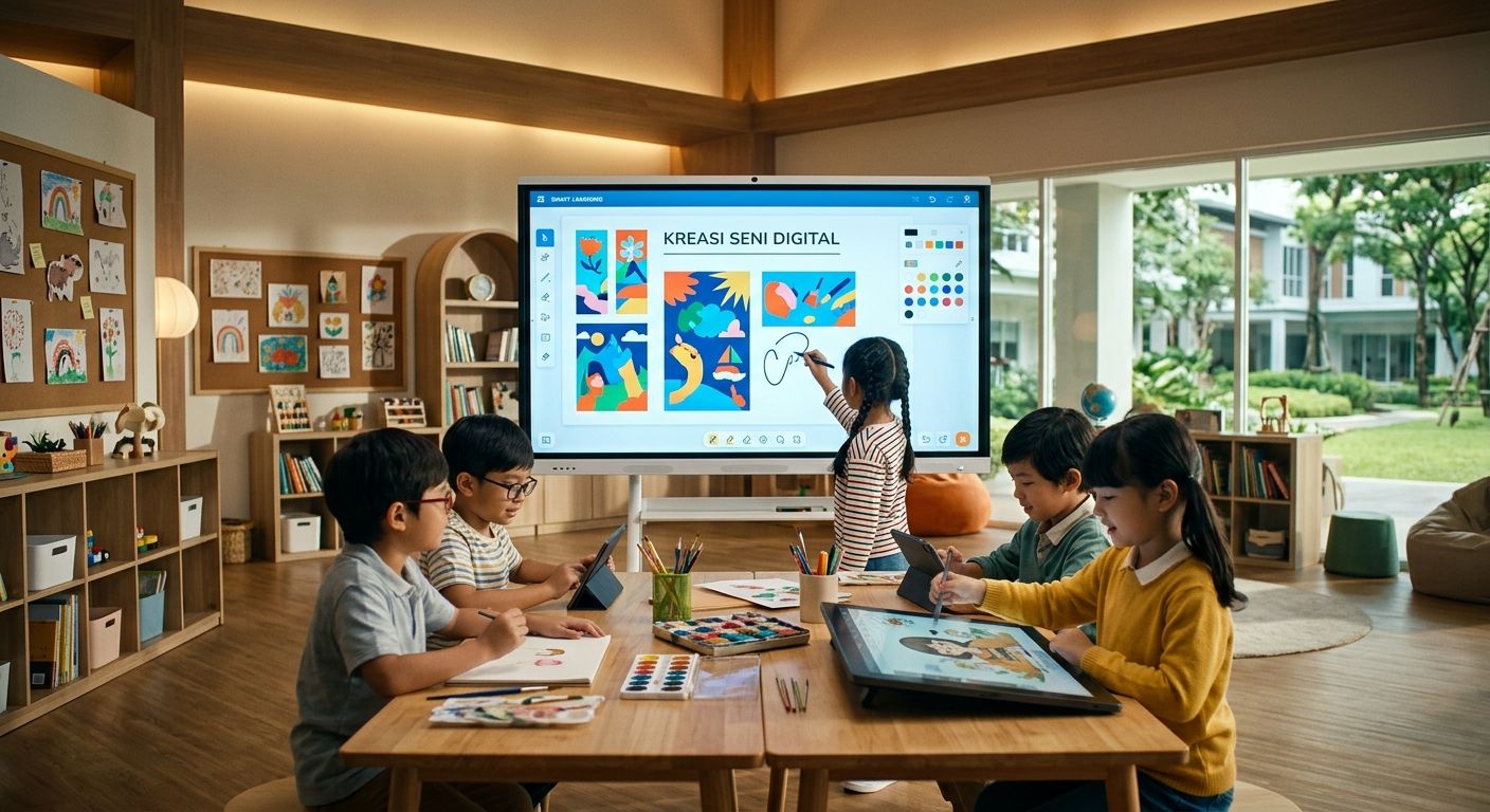 Tips Memilih Sekolah Smart Learning dengan Studio Seni