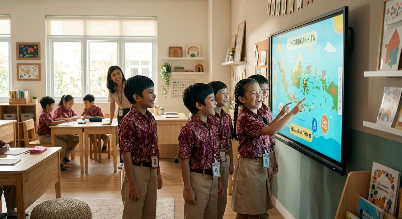 Ciri Sekolah Ramah Anak Berteknologi Modern Terbaik
