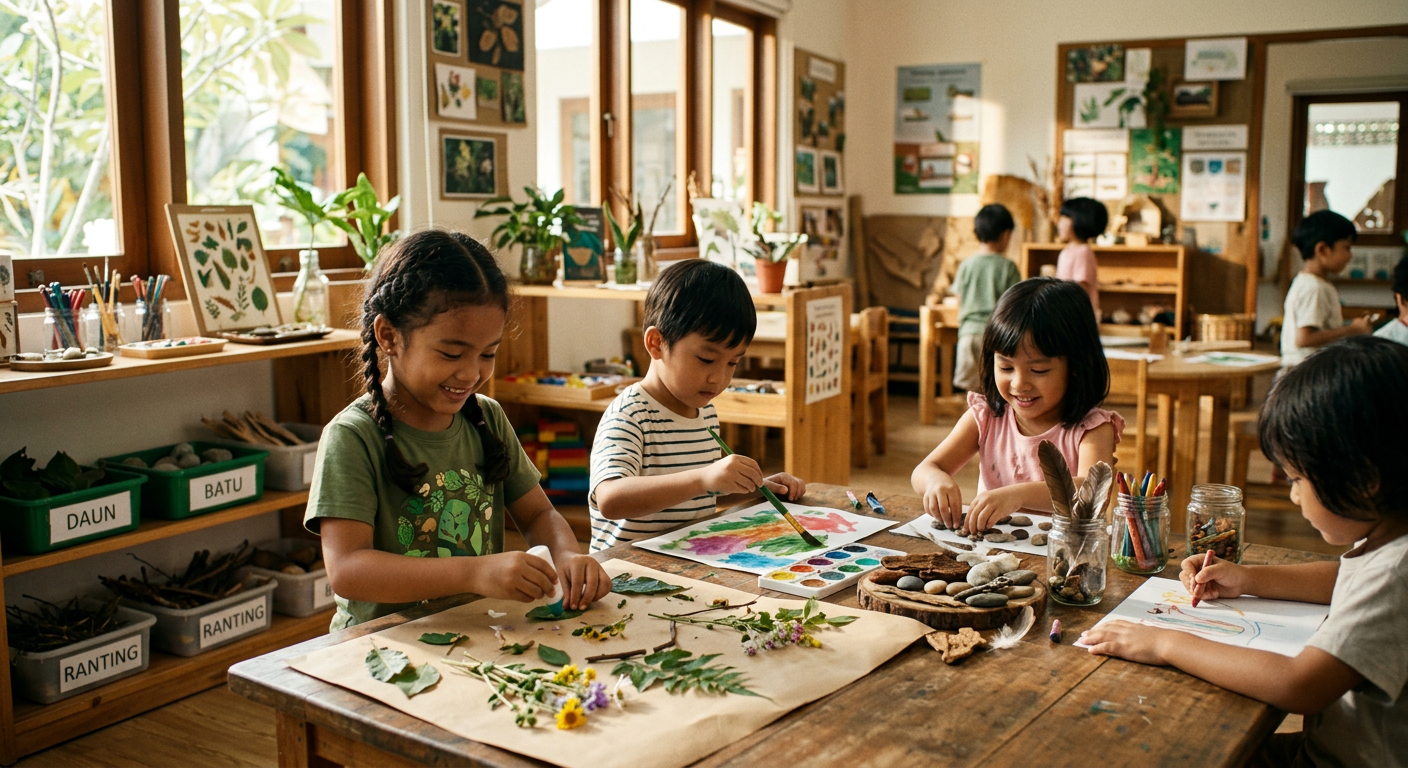 Aktivitas Seru Berbasis Alam untuk Merangsang Rasa Ingin Tahu Anak Usia Dini