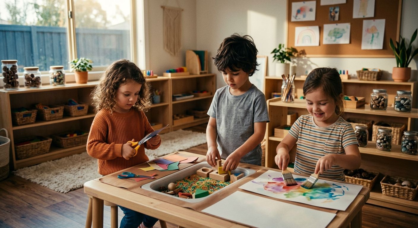 Ide Aktivitas Montessori Sederhana untuk Anak di Rumah