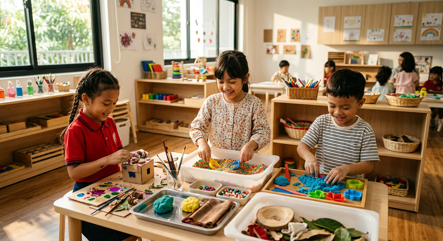 Aktivitas Sensory Play Sederhana untuk Latih Anak