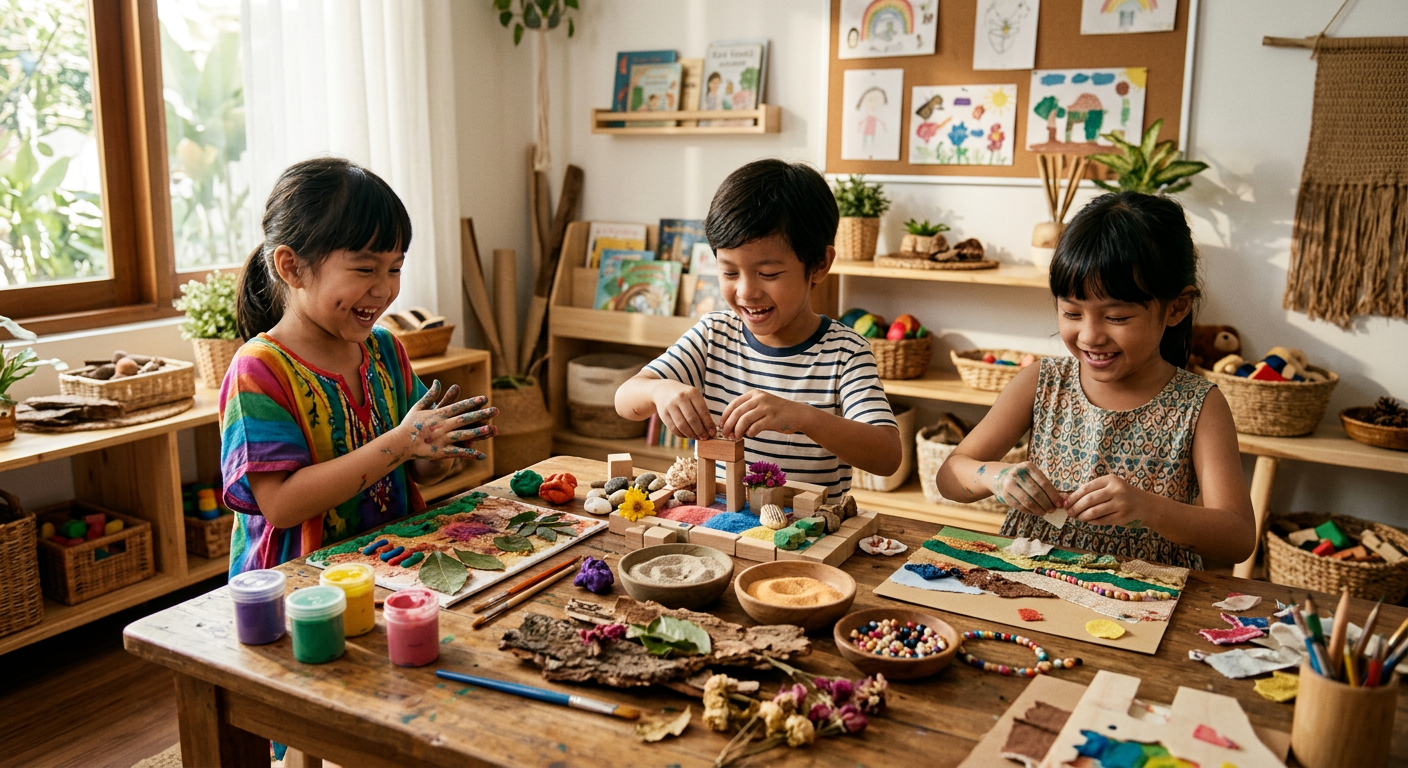 Ide Sensory Play Rumahan untuk Latih Tumbuh Kembang Anak