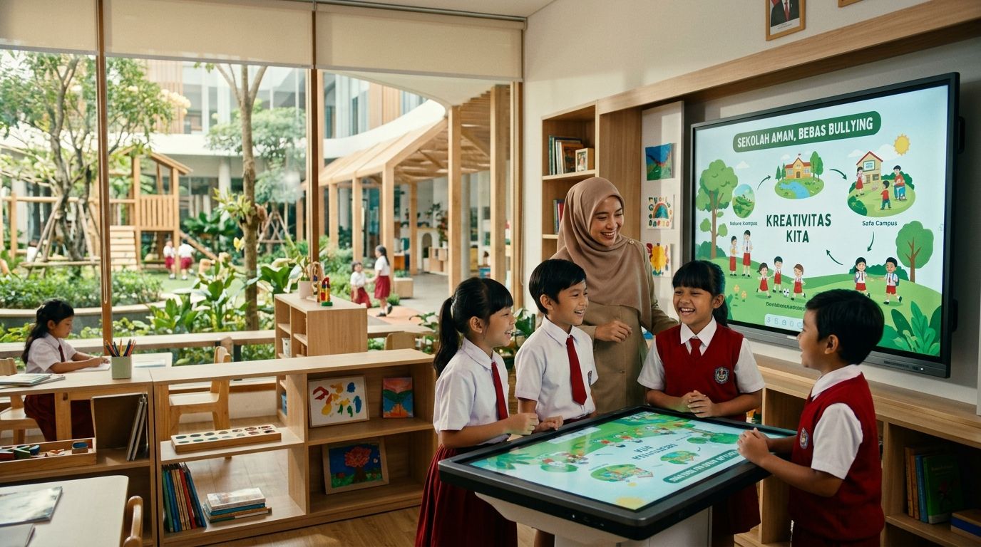 Cara Memilih Sekolah Ramah Anak Bebas Bullying & Modern