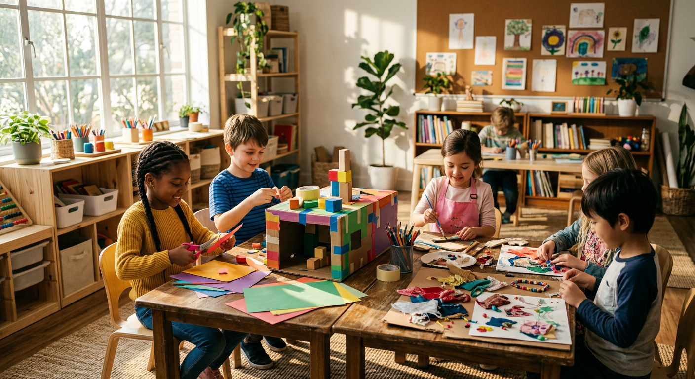 Aktivitas Slow Parenting untuk Melatih Kreativitas Anak