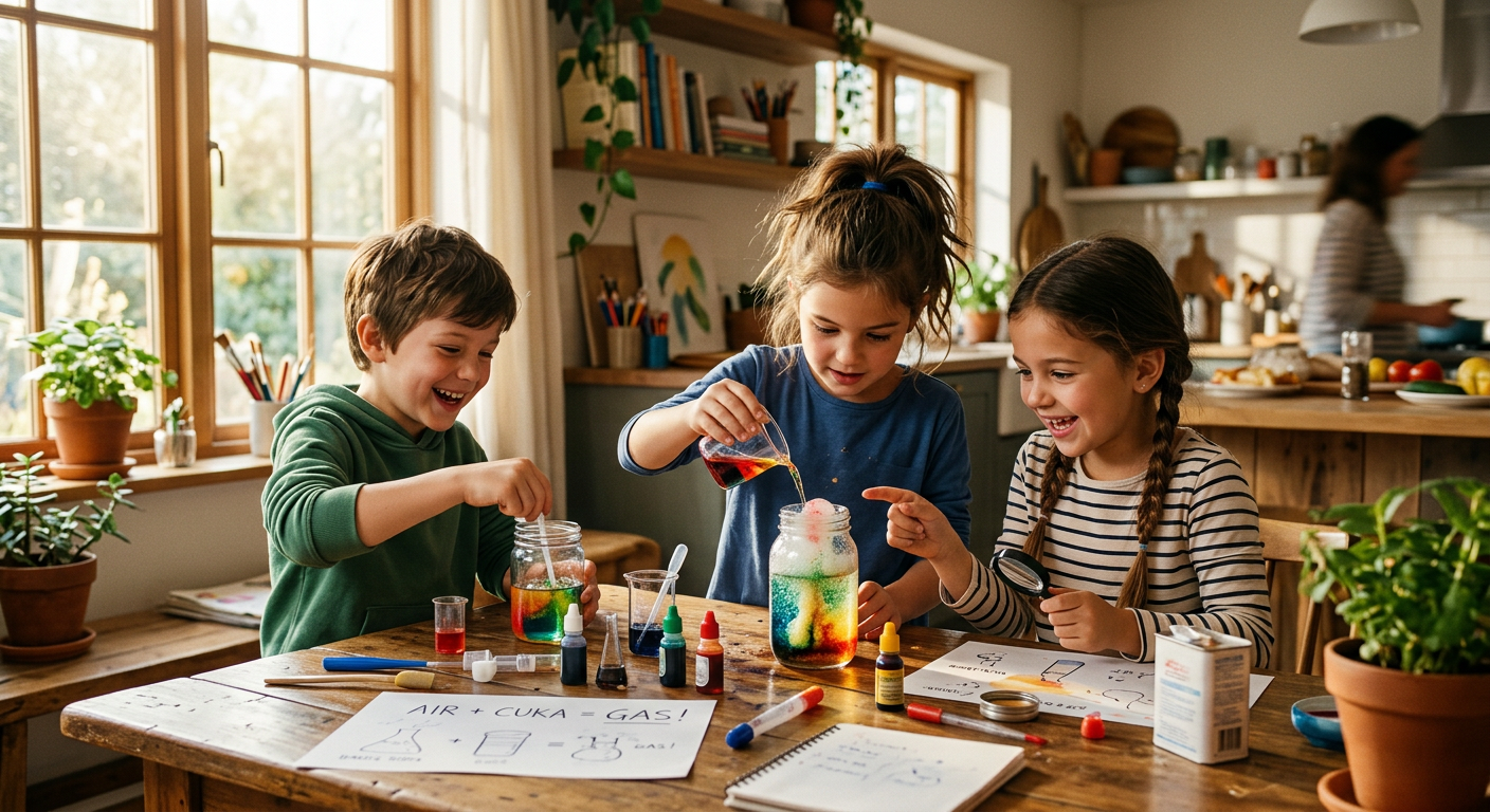Cara Mengembangkan Rasa Ingin Tahu Anak Melalui Eksperimen Sains Sederhana di Rumah