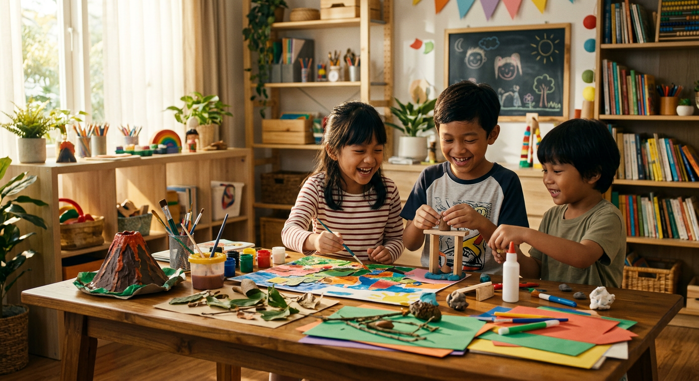 Cara Meningkatkan Rasa Ingin Tahu Anak dengan Hands-On Activities di Rumah