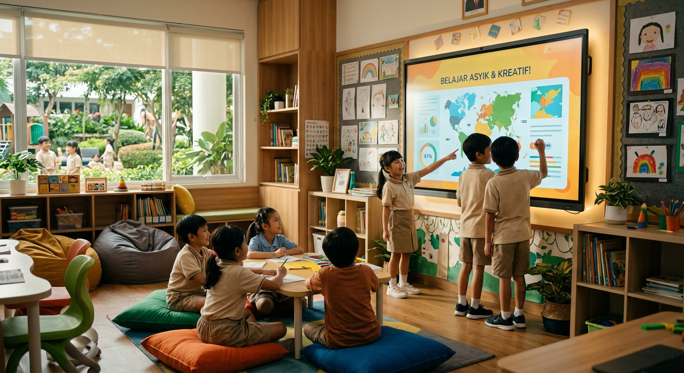 Fitur Smart Learning yang Wajib Ada di Sekolah Ramah Anak Modern
