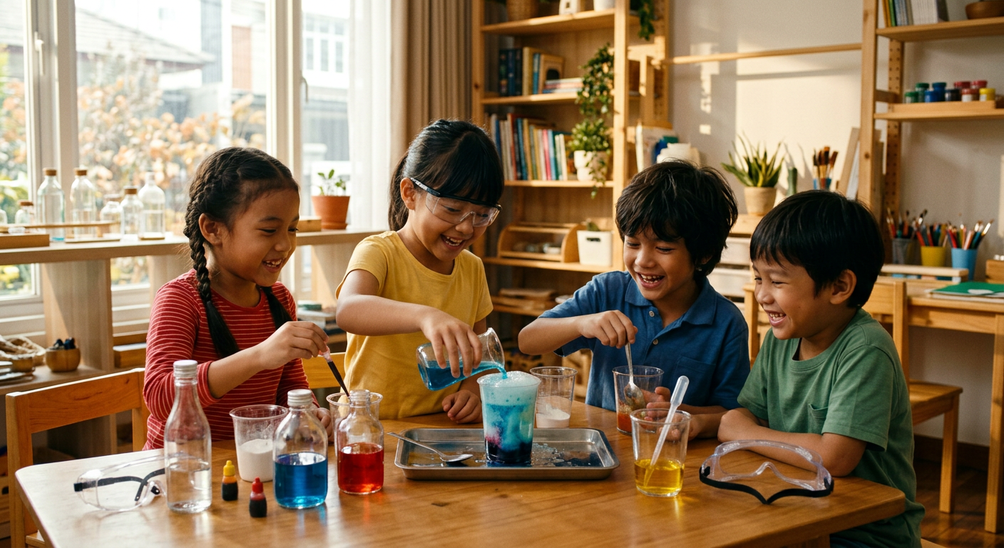 Cara Mengembangkan Rasa Ingin Tahu Anak Melalui Eksperimen Sains Sederhana di Rumah